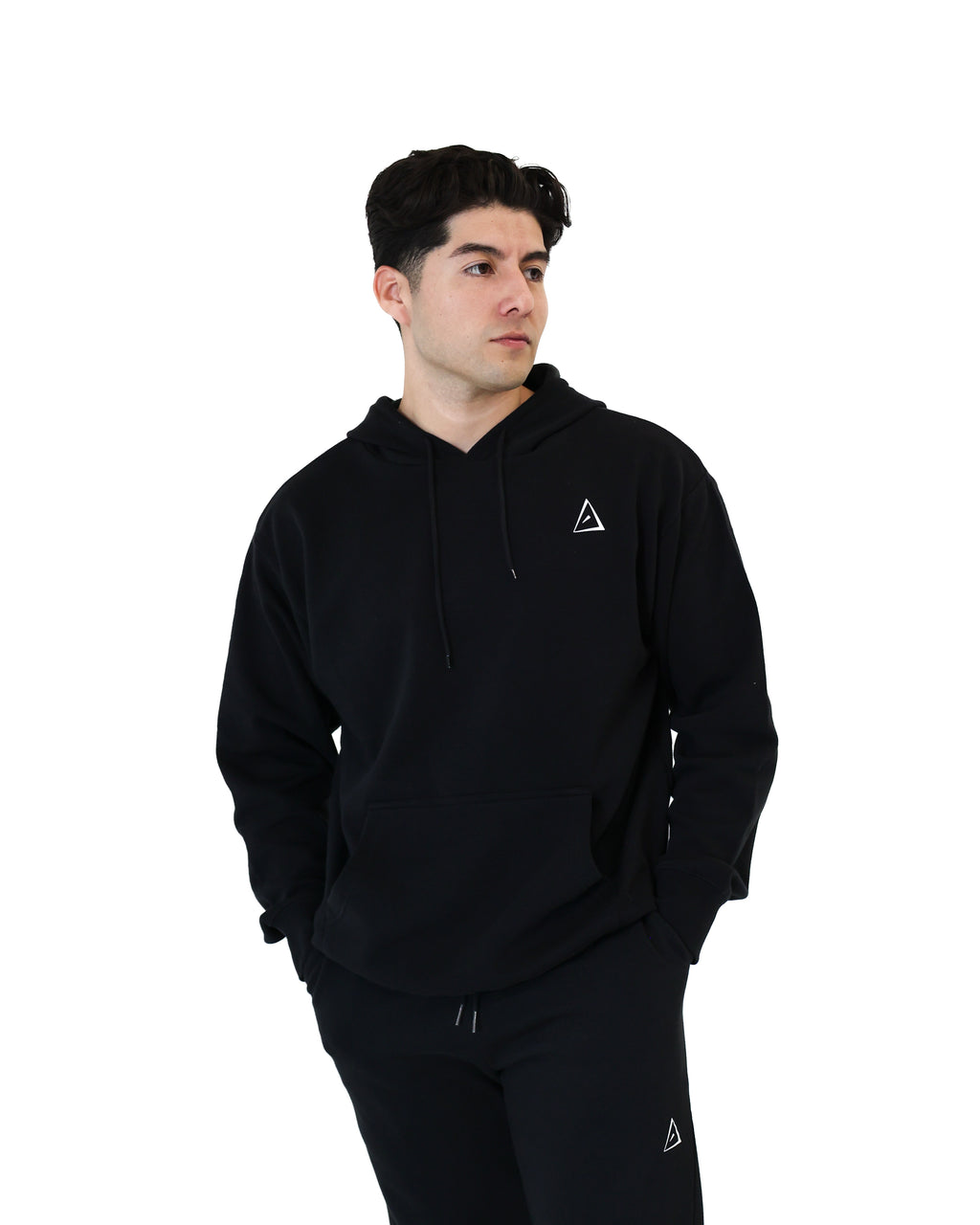 Black Lightweight Hoodie