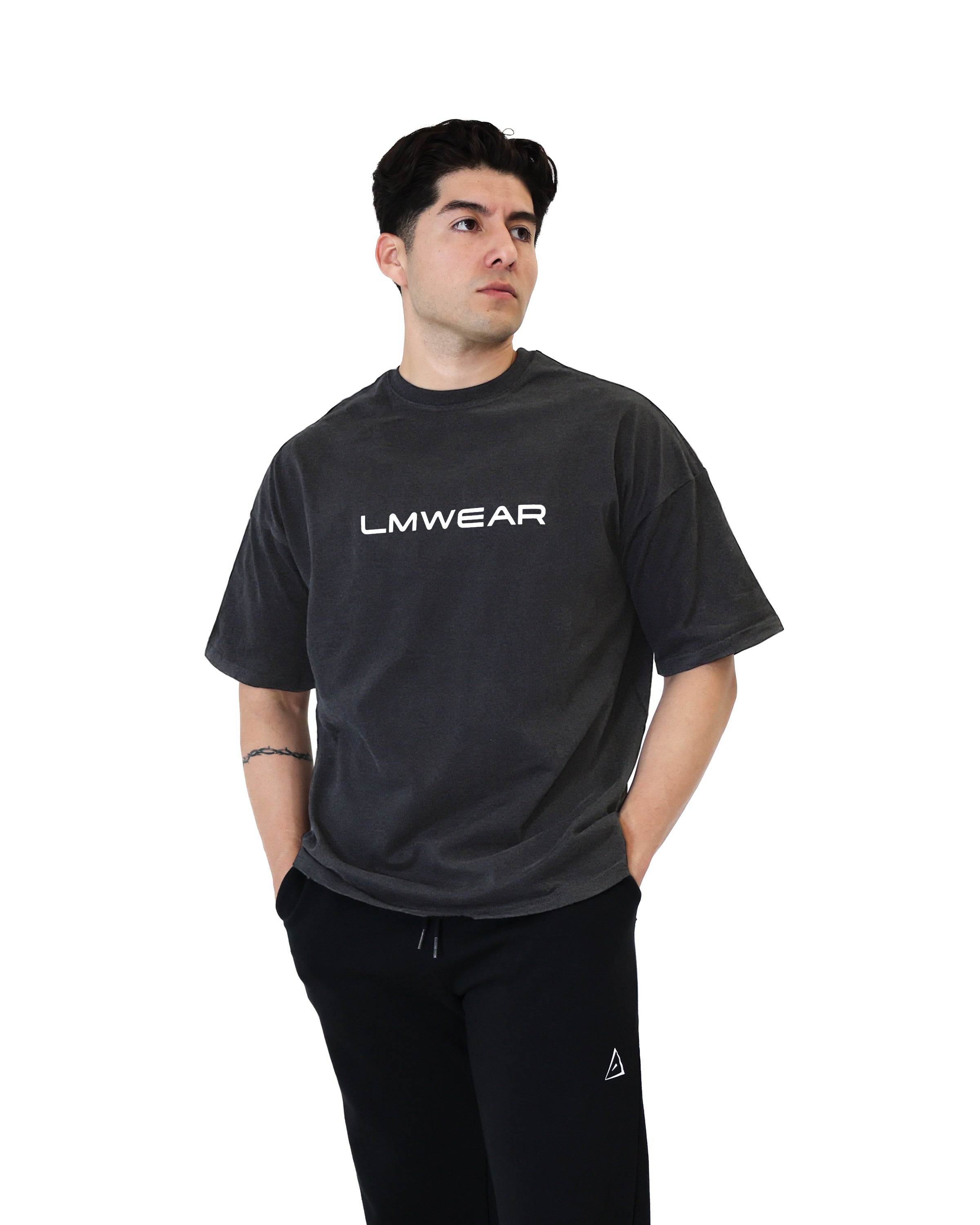 Dark Grey Oversized Tee