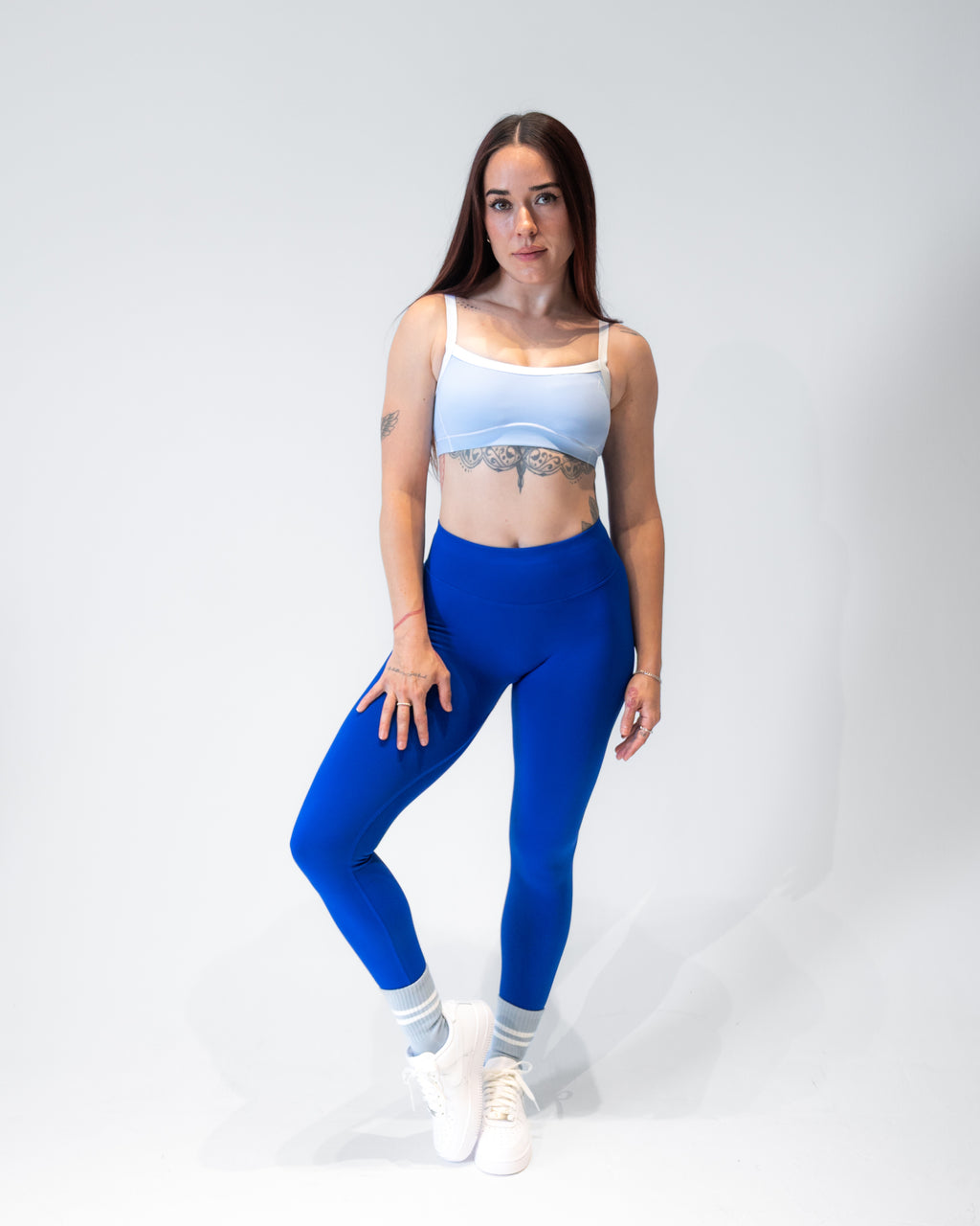 Deep Sea Blue Performance Leggings