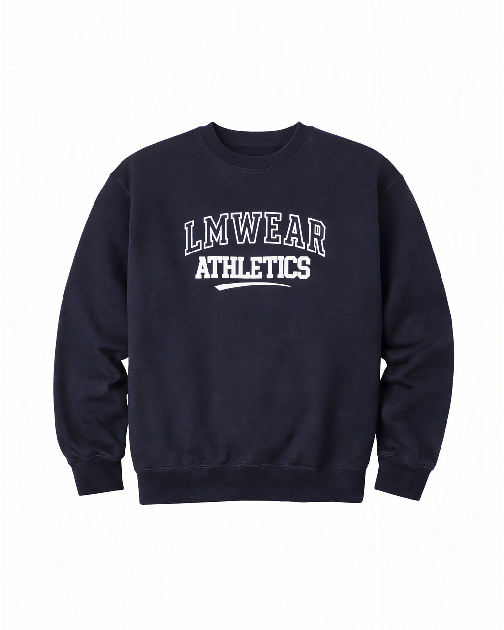 Navy Blue Athletics Crewneck Sweater