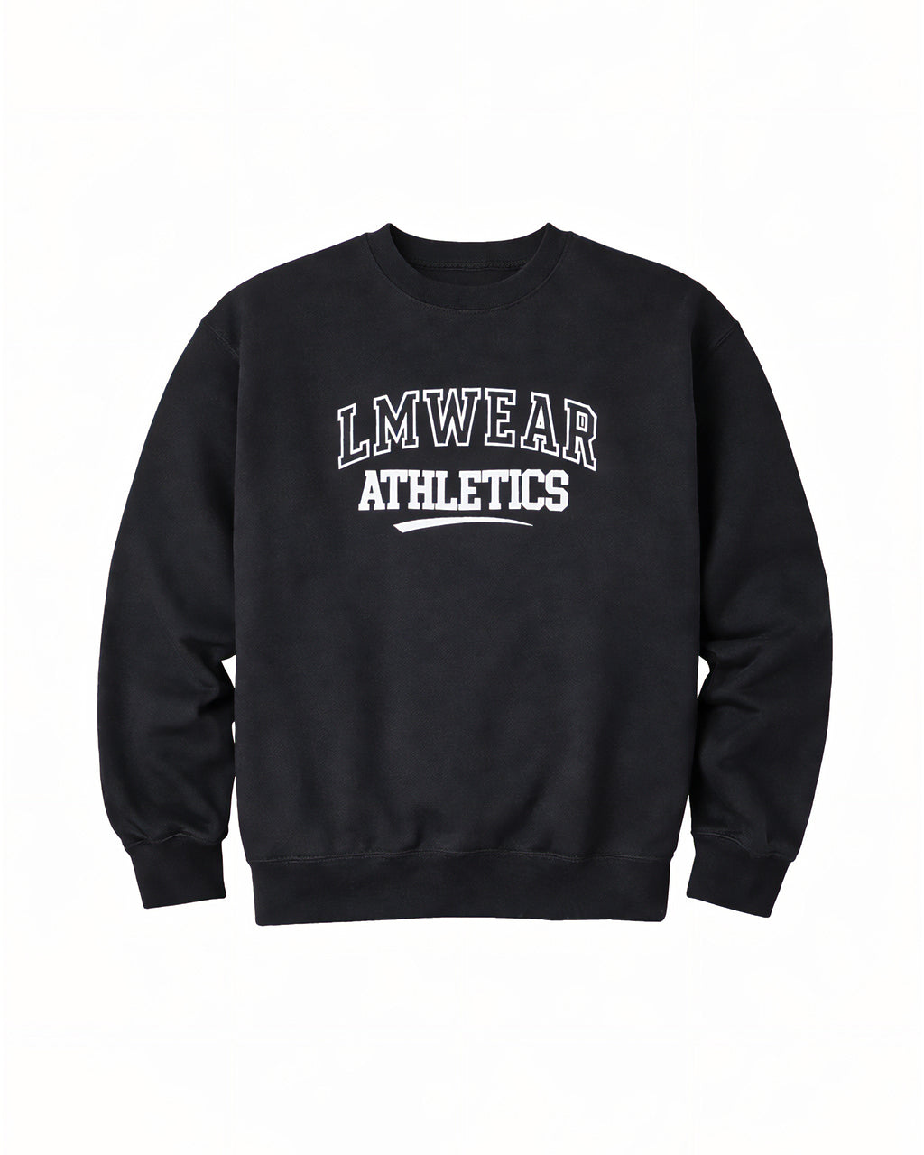 Black Athletics Crewneck Sweater