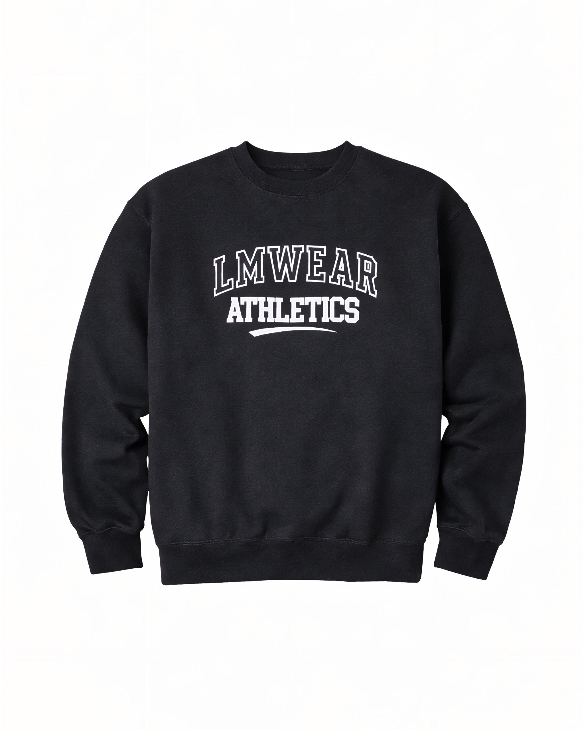 Black Athletics Crewneck Sweater